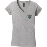 Lansing Spartans Softstyle Ladies Fit V-Neck T-Shirt