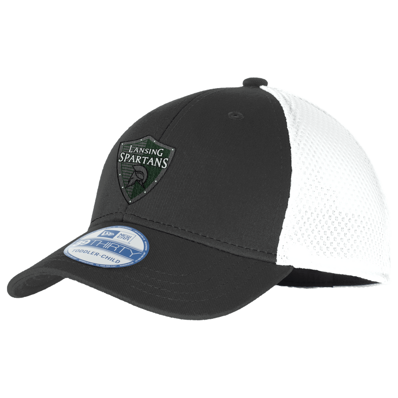 Lansing Spartans New Era Youth Stretch Mesh Cap