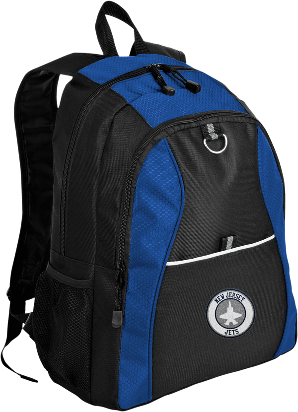 NJ Jets Contrast Honeycomb Backpack