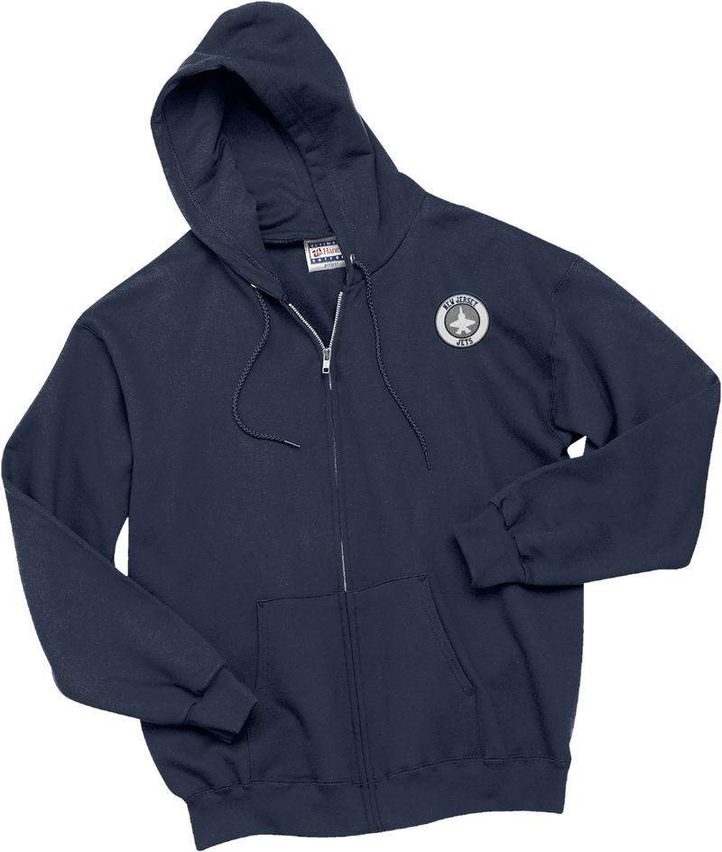 NJ Jets Ultimate Cotton - Full-Zip Hooded Sweatshirt