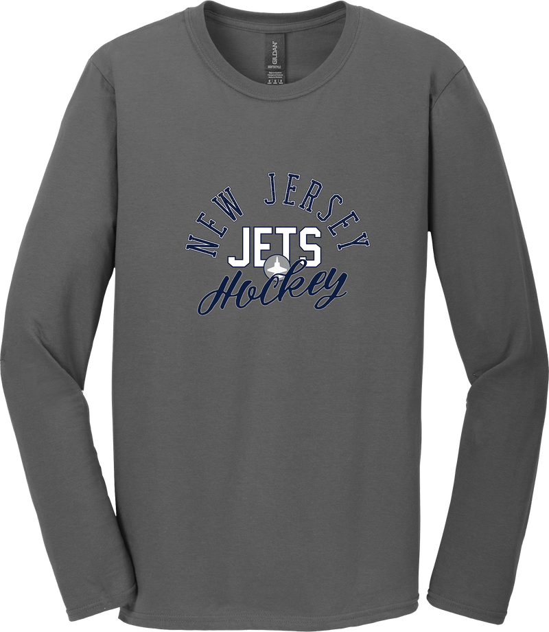 NJ Jets Softstyle Long Sleeve T-Shirt