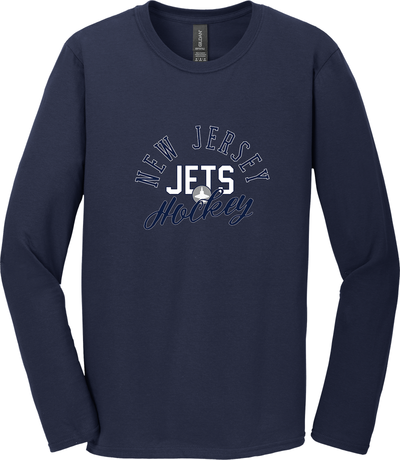 NJ Jets Softstyle Long Sleeve T-Shirt