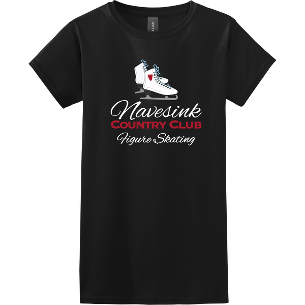 Navesink Figure Skating Softstyle Ladies' T-Shirt