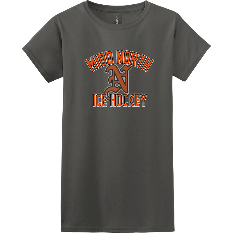 Midd North Hockey Softstyle Ladies' T-Shirt