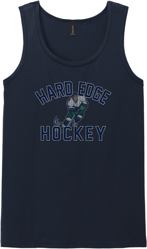 Hard Edge Hockey Softstyle Tank Top