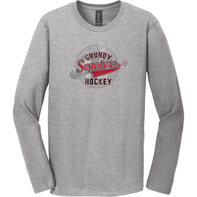 Grundy Senators Softstyle Long Sleeve T-Shirt