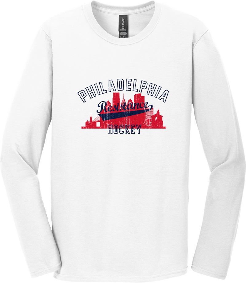 Philadelphia Resistance Softstyle Long Sleeve T-Shirt