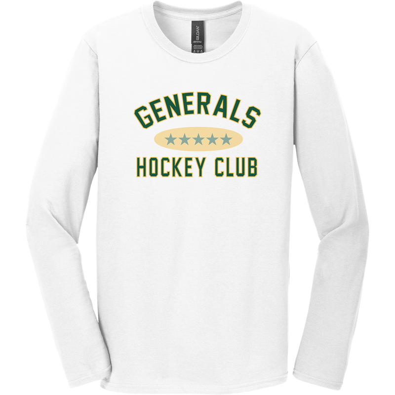 Red Bank Generals Softstyle Long Sleeve T-Shirt