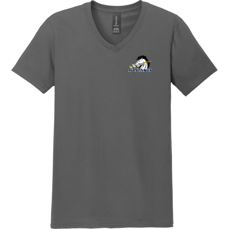 Mid-State Mustangs Softstyle V-Neck T-Shirt