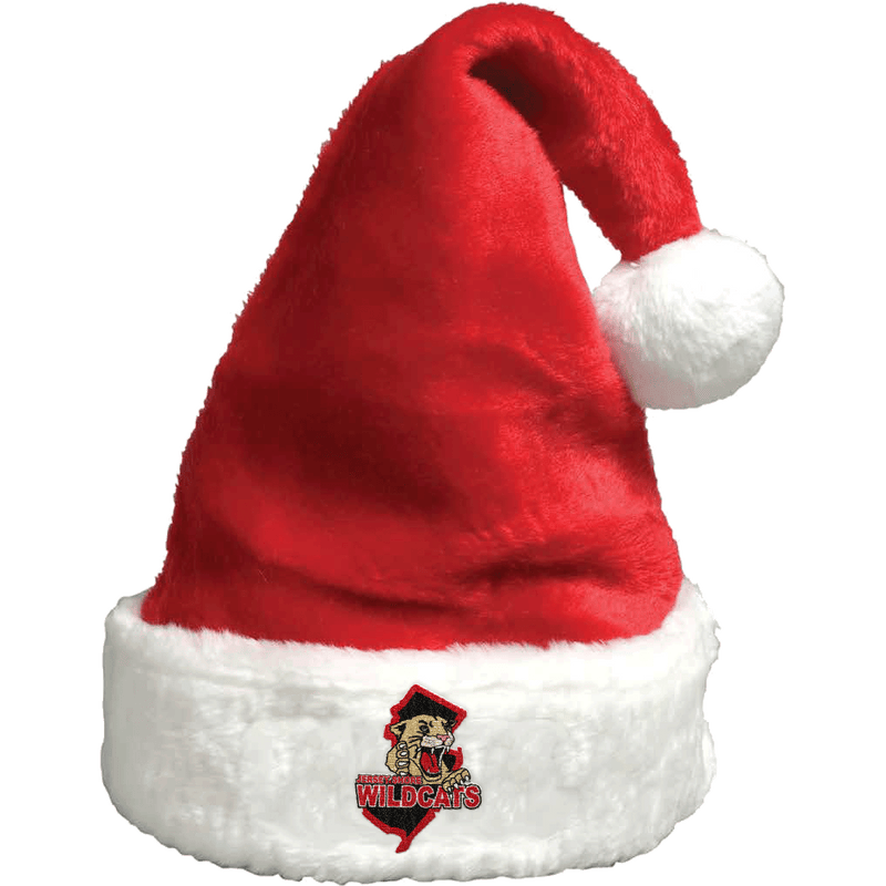 Jersey Shore Wildcats Plush Santa Hat