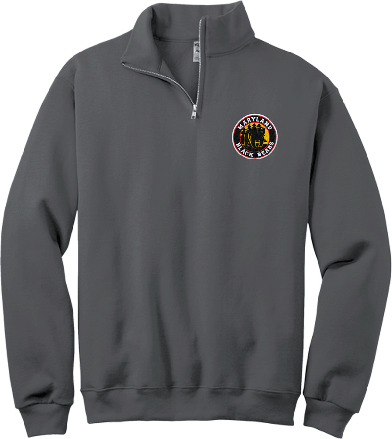 Maryland Black Bears NuBlend 1/4-Zip Cadet Collar Sweatshirt