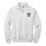 Princeton Jr. Tigers NuBlend 1/4-Zip Cadet Collar Sweatshirt