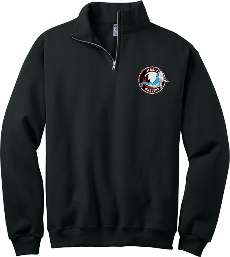 Jersey Shore Whalers NuBlend 1/4-Zip Cadet Collar Sweatshirt