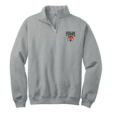 Princeton Jr. Tigers NuBlend 1/4-Zip Cadet Collar Sweatshirt