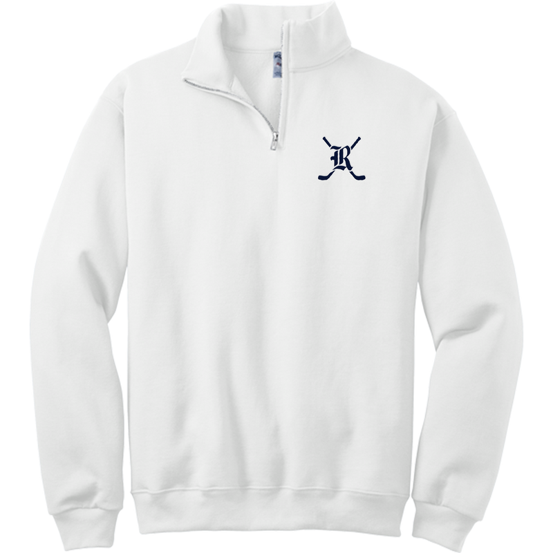 Randolph Middle School NuBlend 1/4-Zip Cadet Collar Sweatshirt