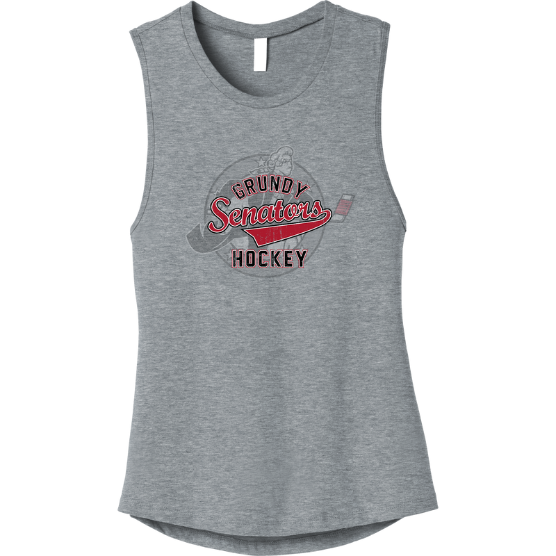 Grundy Senators Womens Jersey Muscle Tank