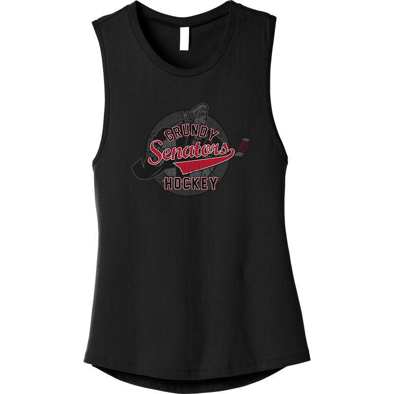 Grundy Senators Womens Jersey Muscle Tank