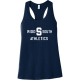 Midd South Athletics Womens Jersey Racerback Tank