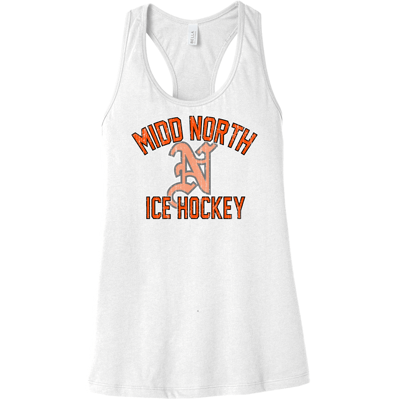 Midd North Hockey Womens Jersey Racerback Tank