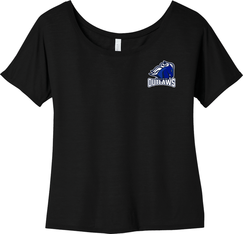 Brandywine Outlaws Womens Slouchy Tee