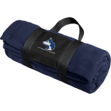 Pittsburgh Huskies Fleece Blanket with Carrying Strap