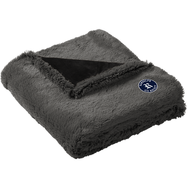 Randolph Hockey Faux Fur Blanket