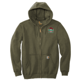 Wash U Carhartt Midweight Hooded Zip-Front Sweatshirt