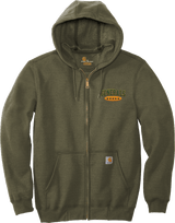 Red Bank Generals Carhartt Midweight Hooded Zip-Front Sweatshirt