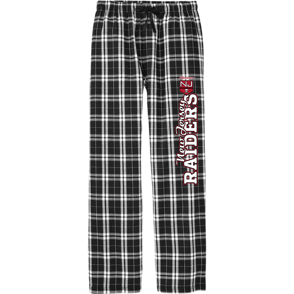 NJ Raiders Flannel Plaid Pant