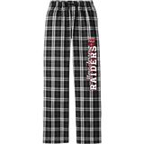 NJ Raiders Women's Flannel Plaid Pant