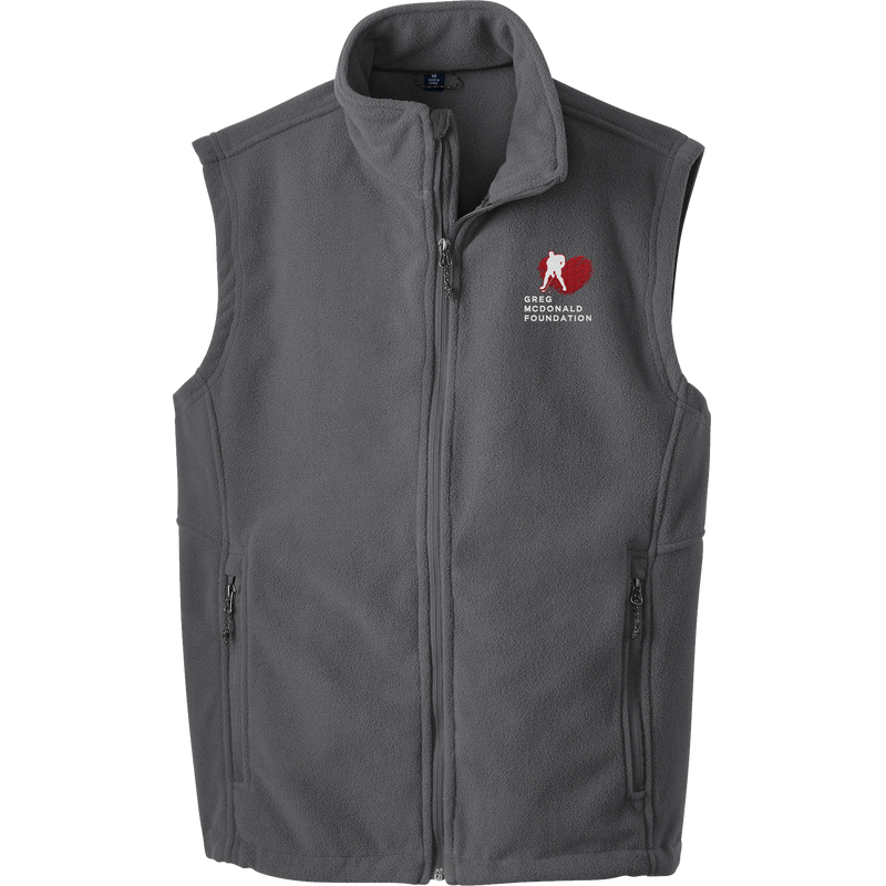 Greg McDonald Foundation Value Fleece Vest