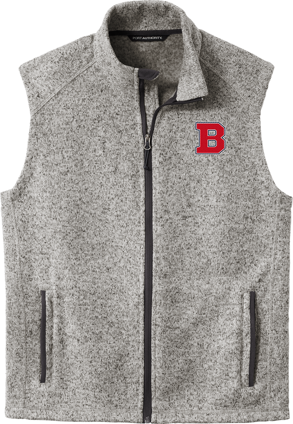 CT Bobcats Sweater Fleece Vest