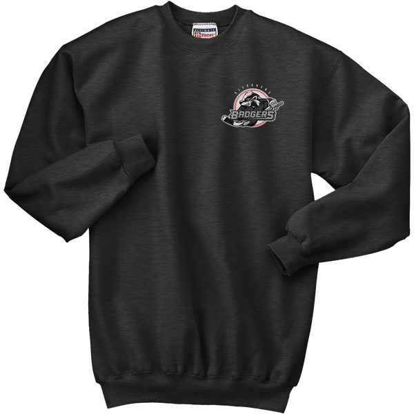 Allegheny Badgers Ultimate Cotton - Crewneck Sweatshirt