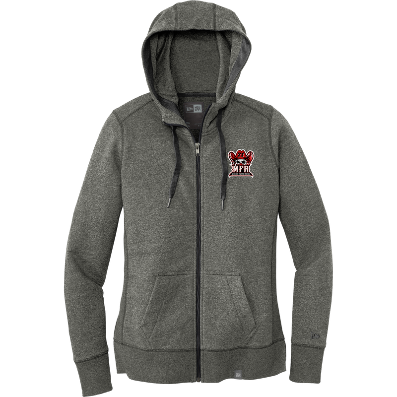 CT Oil Kings MFR New Era Ladies French Terry Full-Zip Hoodie