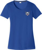 CT Bobcats Ladies PosiCharge Competitor Cotton Touch Scoop Neck Tee