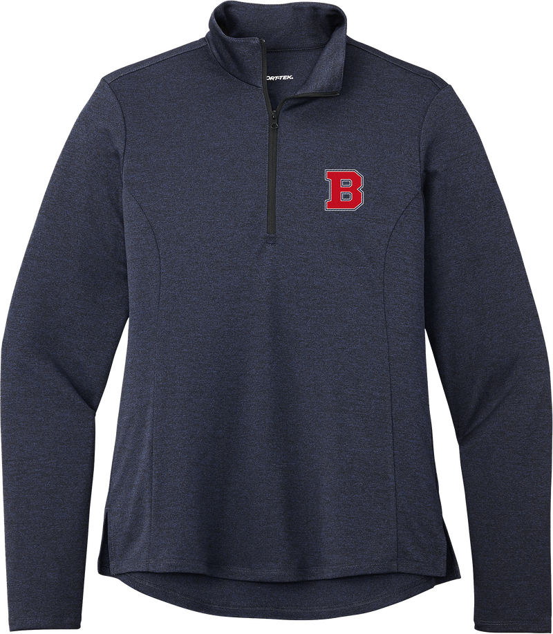 CT Bobcats Ladies Endeavor 1/2-Zip Pullover