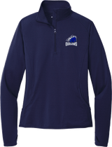 Brandywine Outlaws Ladies Sport-Wick Stretch 1/4-Zip Pullover