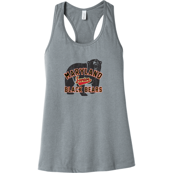 MD Jr. Black Bears Womens Jersey Racerback Tank