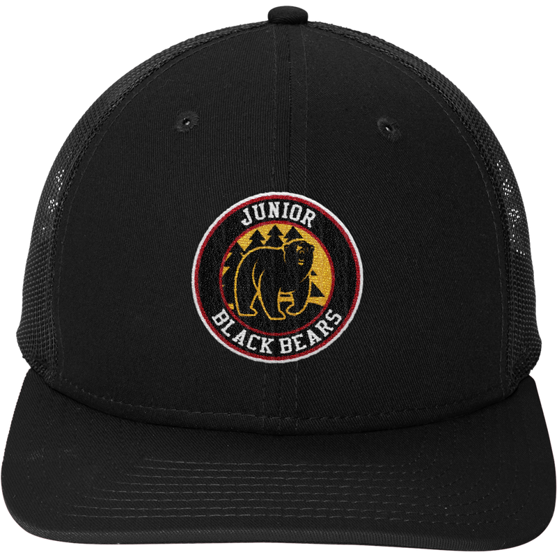 MD Jr. Black Bears New Era Snapback Low Profile Trucker Cap