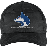 Pittsburgh Huskies New Era Tonal Camo Stretch Tech Mesh Cap