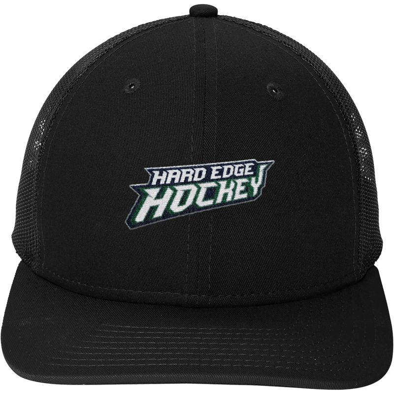 Hard Edge Hockey New Era Snapback Low Profile Trucker Cap