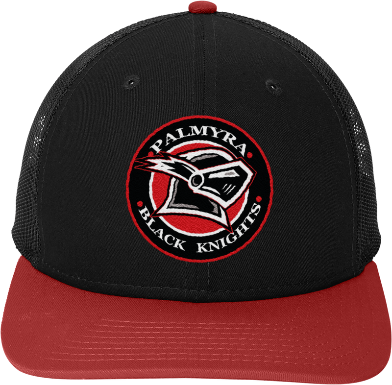 Palmyra Black Knights New Era Snapback Low Profile Trucker Cap