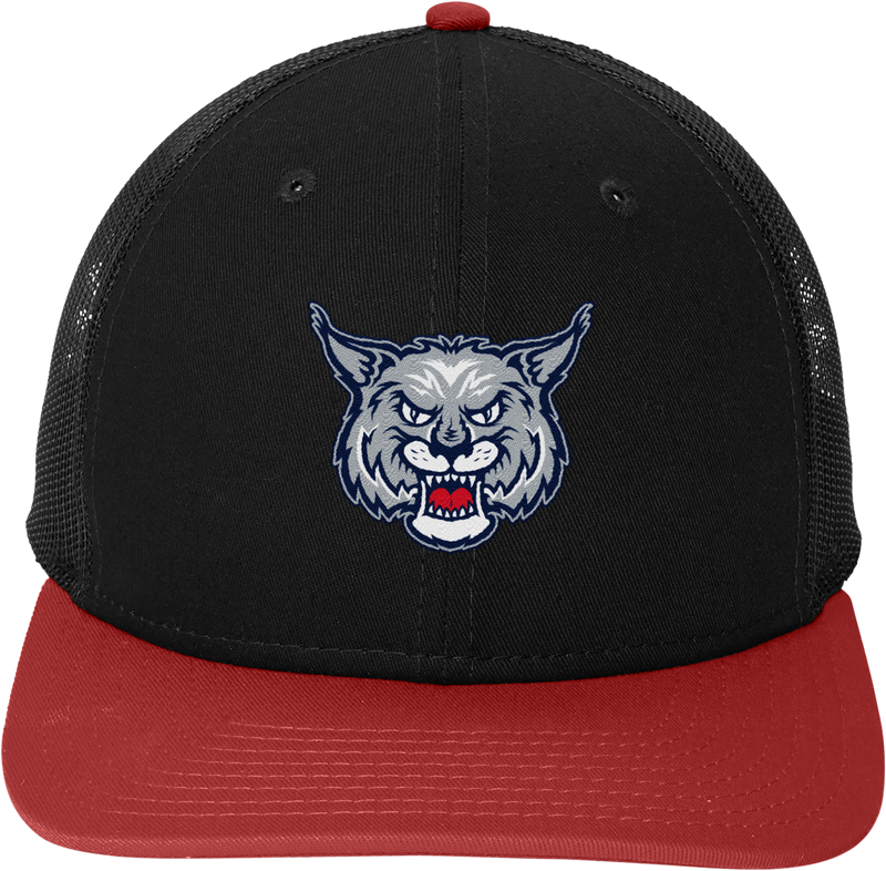 CT Bobcats New Era Snapback Low Profile Trucker Cap