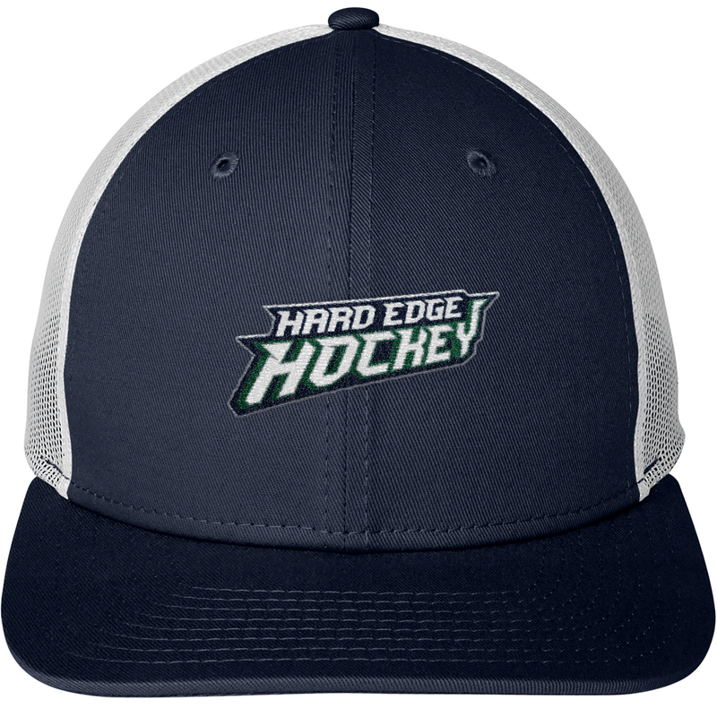 Hard Edge Hockey New Era Snapback Low Profile Trucker Cap