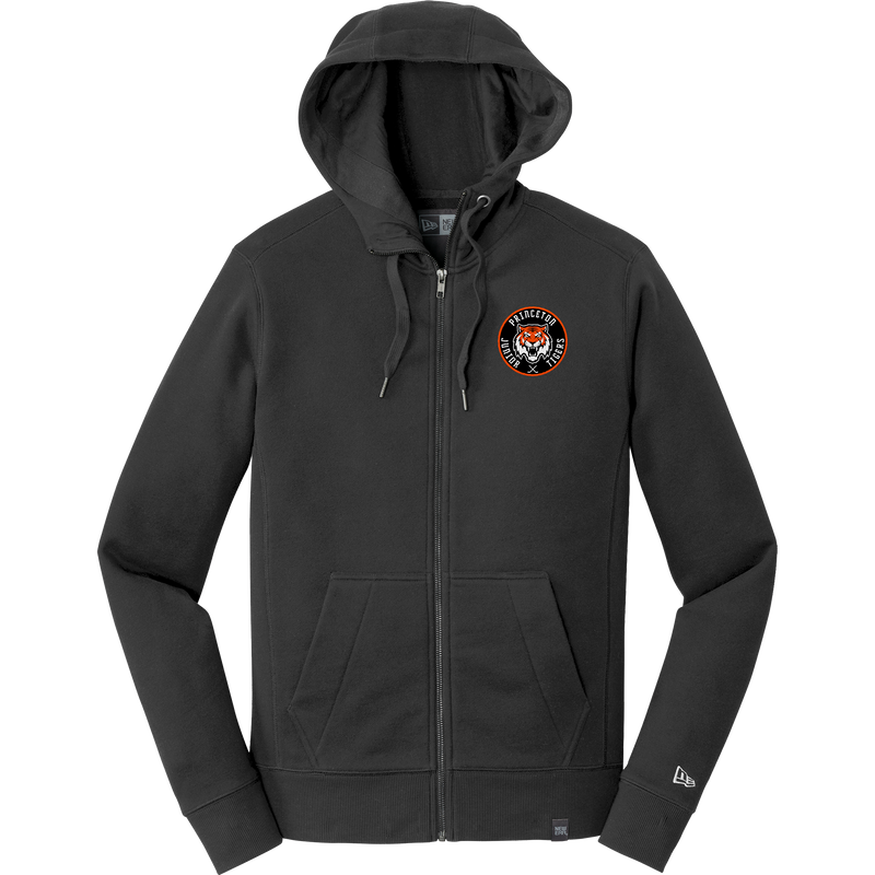 Princeton Jr. Tigers New Era French Terry Full-Zip Hoodie