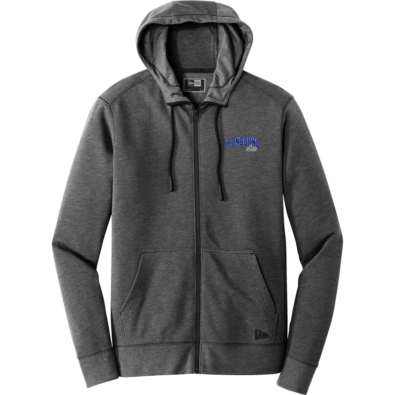 Ironbound New Era Tri-Blend Fleece Full-Zip Hoodie