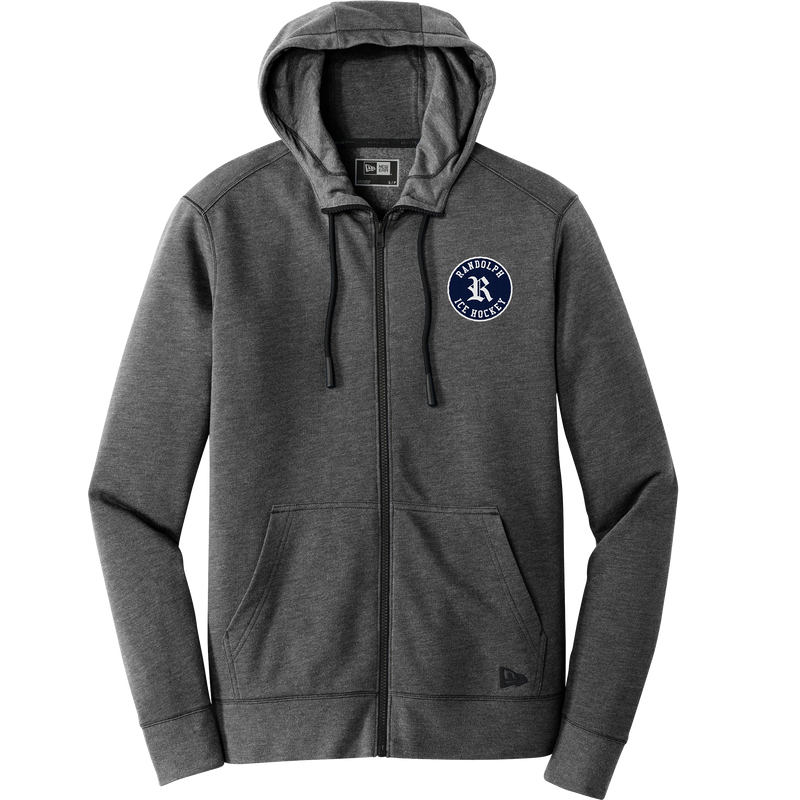 Randolph Hockey New Era Tri-Blend Fleece Full-Zip Hoodie