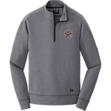 NY Stars New Era Tri-Blend Fleece 1/4-Zip Pullover