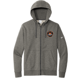 Princeton Jr. Tigers Nike Club Fleece Sleeve Swoosh Full-Zip Hoodie