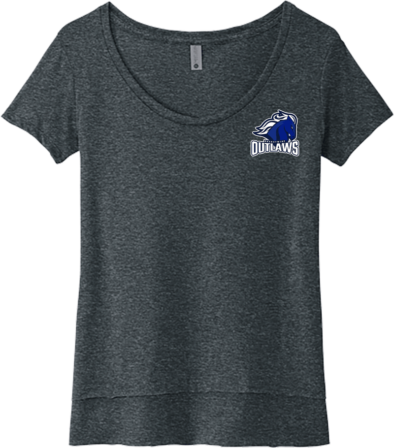 Brandywine Outlaws Womens Festival Scoop Neck Tee